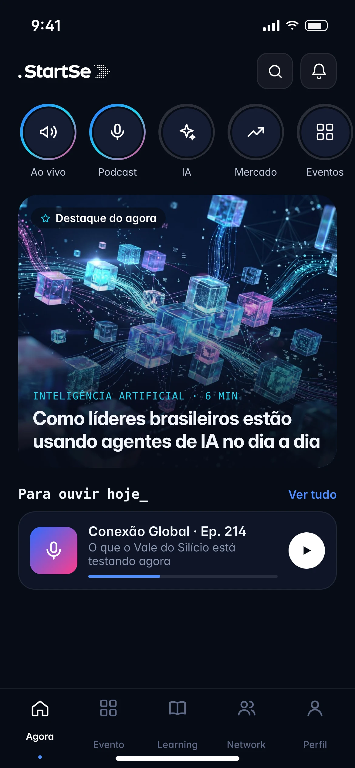 Aba Agora: destaques do dia, artigo sobre IA e podcast para ouvir