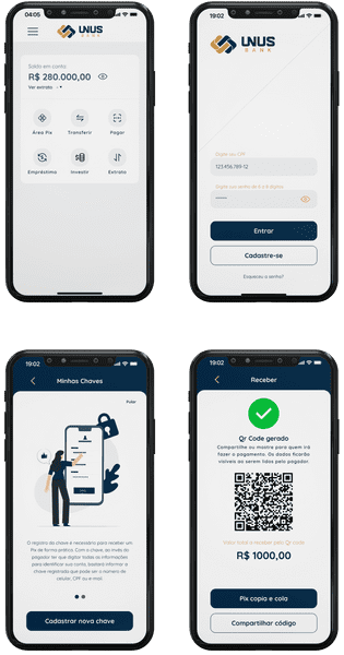 Aplicativo Unus bank