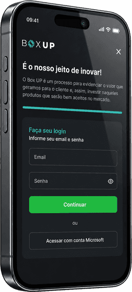 Boxup - Votorantim, tela um acesso simples para começar