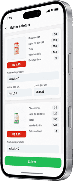 Yakult, tela estoque sob controle