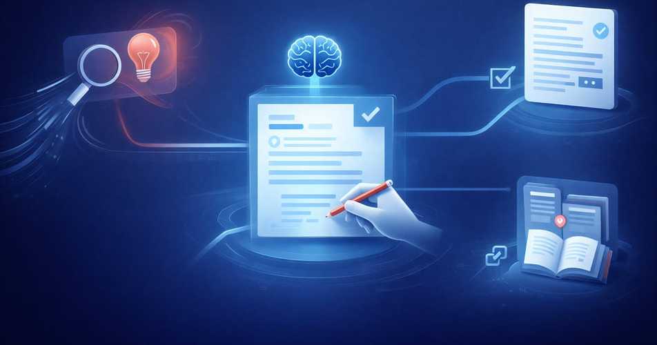 Conteúdo com IA sem virar spam: processo editorial e SEO