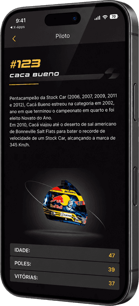 Stock Car, tela conheça os protagonistas