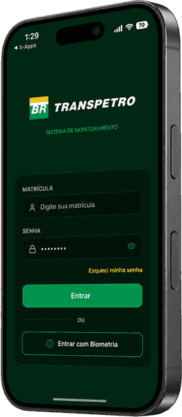 Transpetro, tela um acesso simples para começar