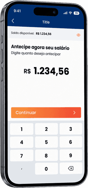 Antecipei, tela a antecipação em si